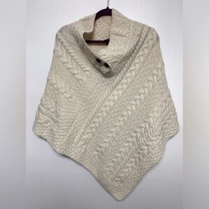 Aran Poncho